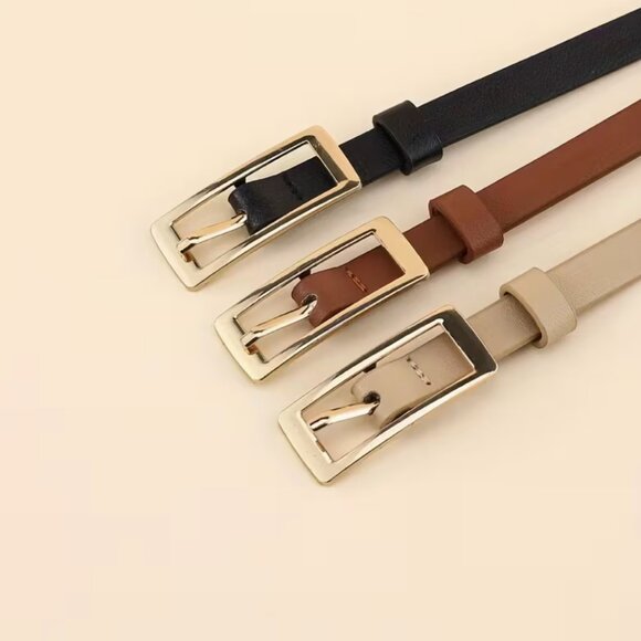 3-Piece Slim Belt Set ⭐